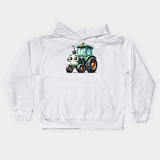 Cute Tractor Kids Hoodie